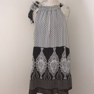 Black & White Polka Dot Dress
